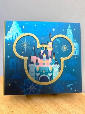 NEW ~ Disney Parks ~ Disneyland Resort Iridescent Photo Album